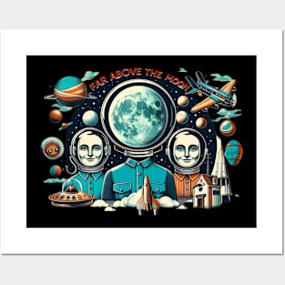 Far Above the Moon Posters and Art